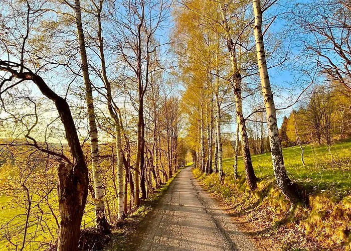 Horská Poustka Сasa de vacaciones *